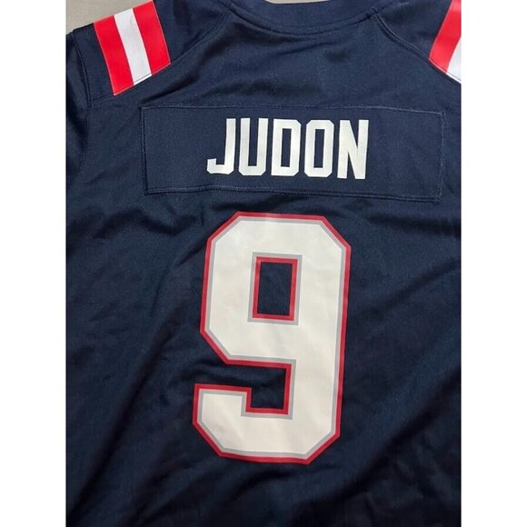 New England Patriots #9 Judon‎ Nike On Field Jersey Womens M Blue Short Sleeve. - Picture 4 of 15